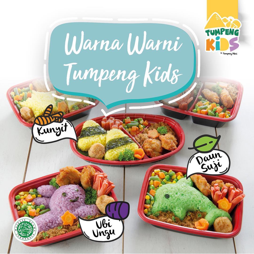 Varian menu Tumpeng Kids (Sumber: Dok. Tumpeng Kids)