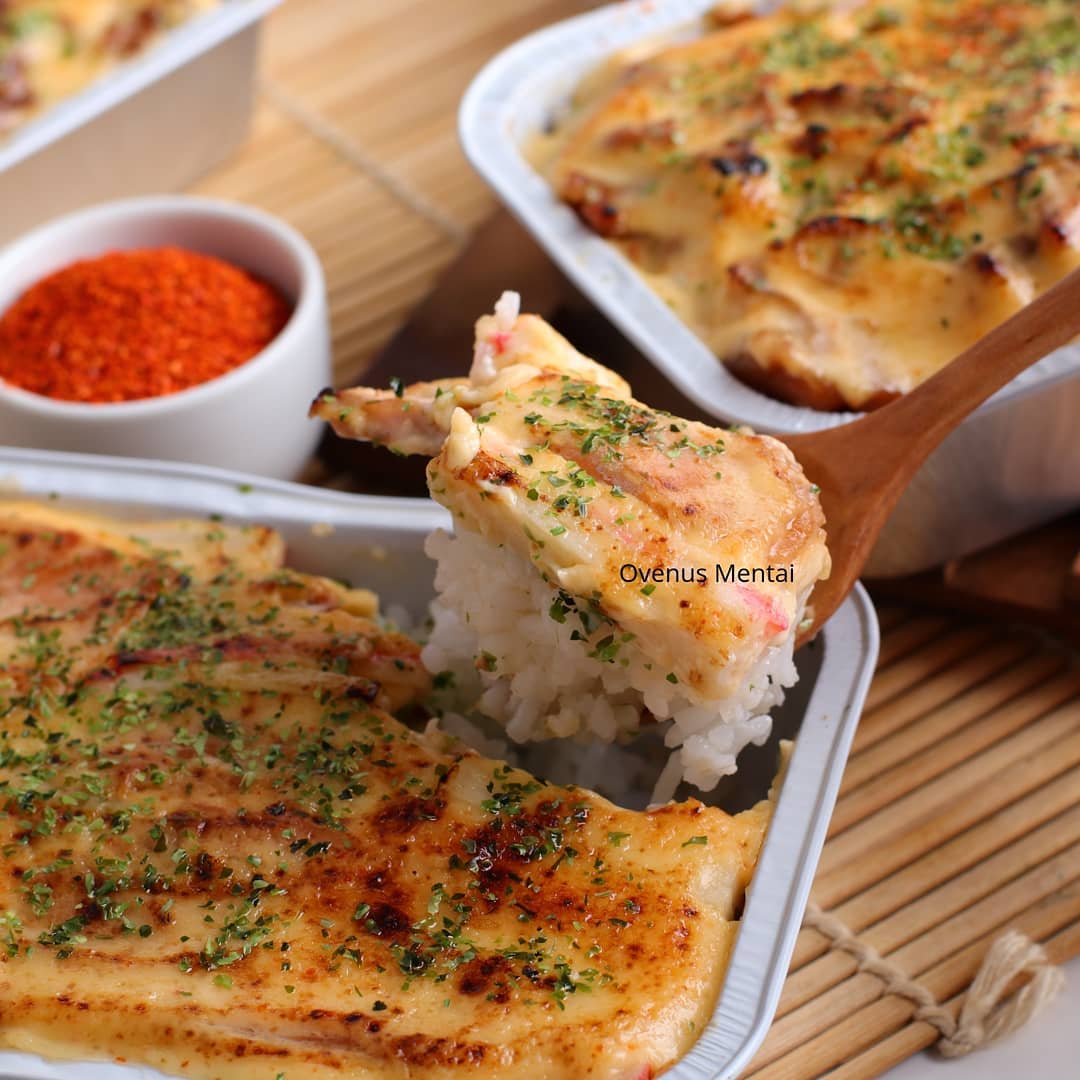 Salmon Kani Mentai (Sumber: Dok. Ovenus Mentai)