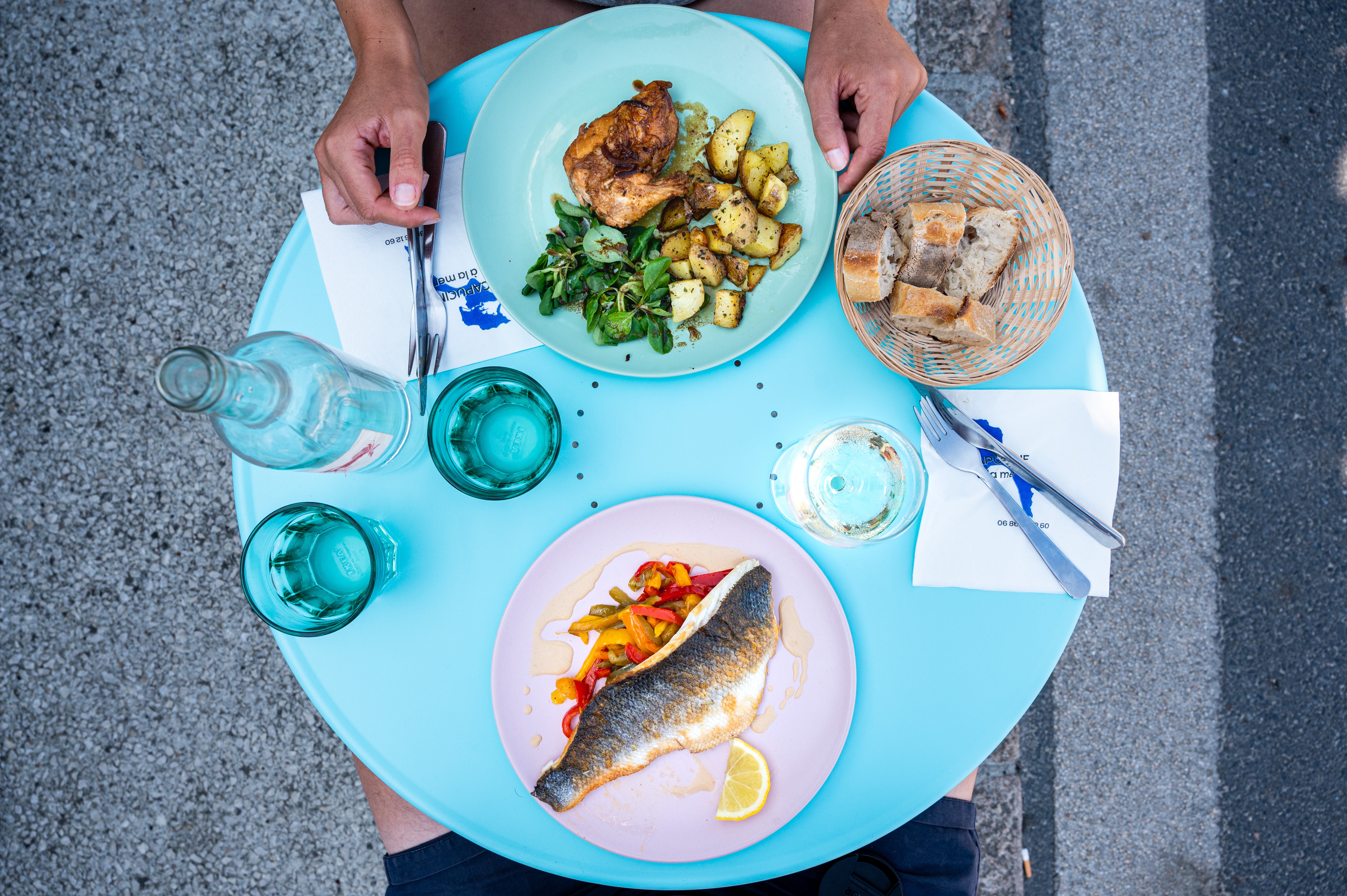 Ilustrasi daging ayam dan daging ikan. (Dok. Leonard Aldenhoff dari Pexels)