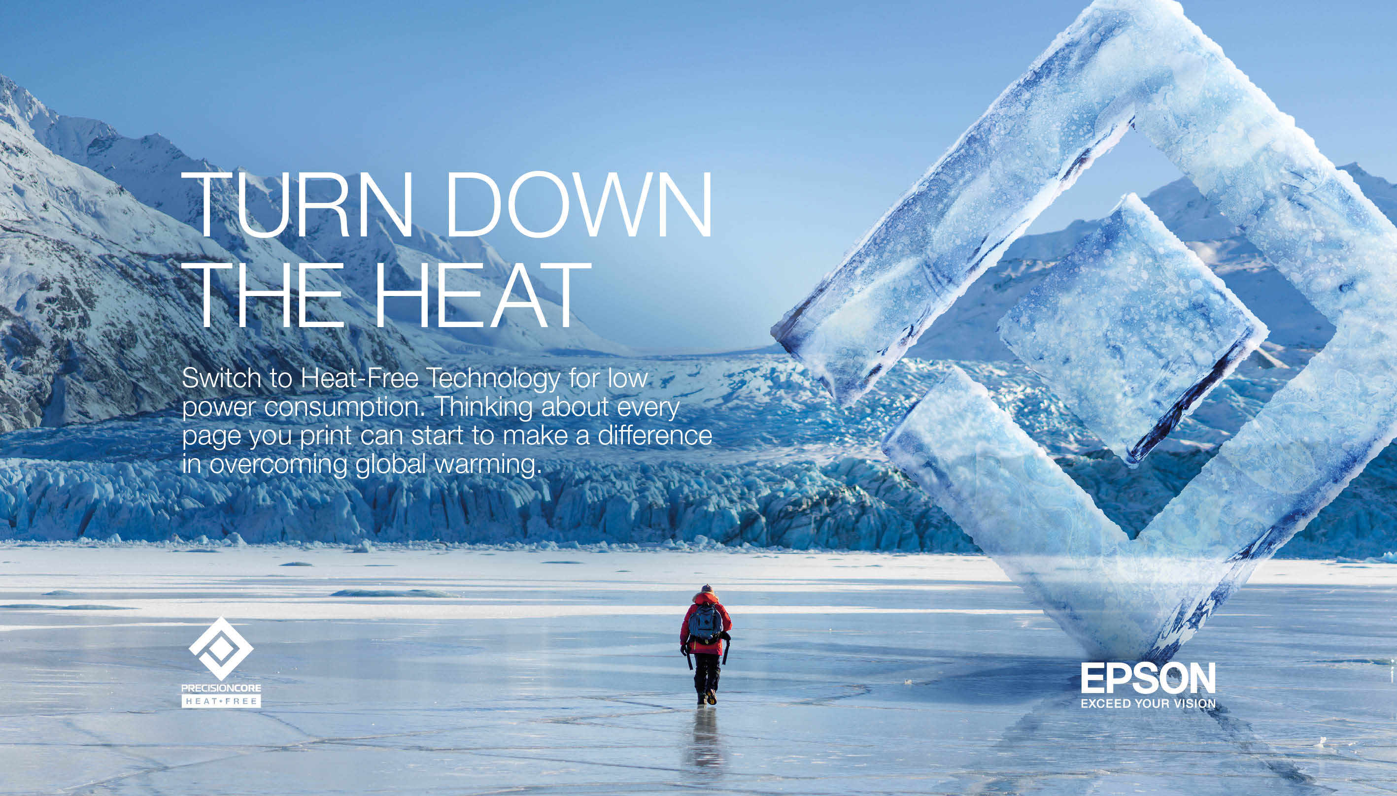 Poster kampanye Turn Down the Heat. (Dok. Epson)