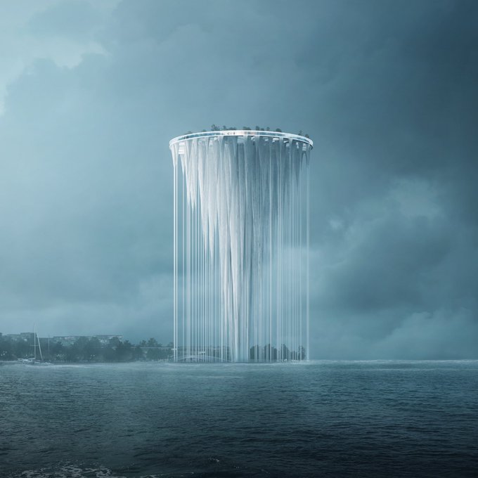  Qianhai New City Center Landmark (Dok. Sou Fujimoto Architects)