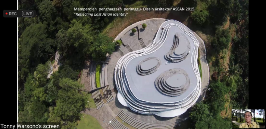 Tampak atas bangunan Giri Jaya (Dok. Wikasatrian)