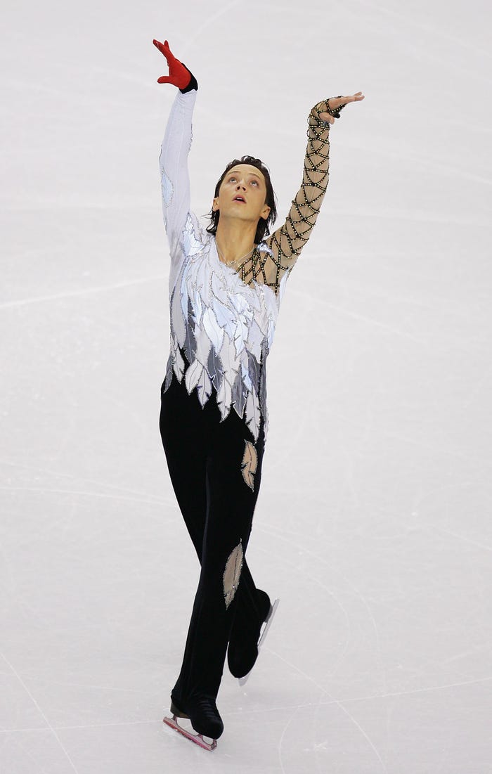 Johnny Weir di Olimpiade 2006 dan 2010. (Dok. Insider, Robert Laberge, Jamie Squire / Getty)