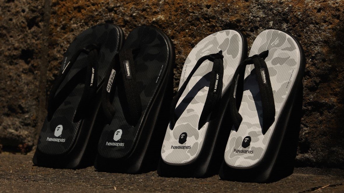 Havaianas x BAPE Tradizori Sandal (Dok. Havaianas)