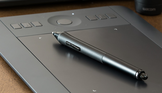 Perangkat tablet untuk desain grafis