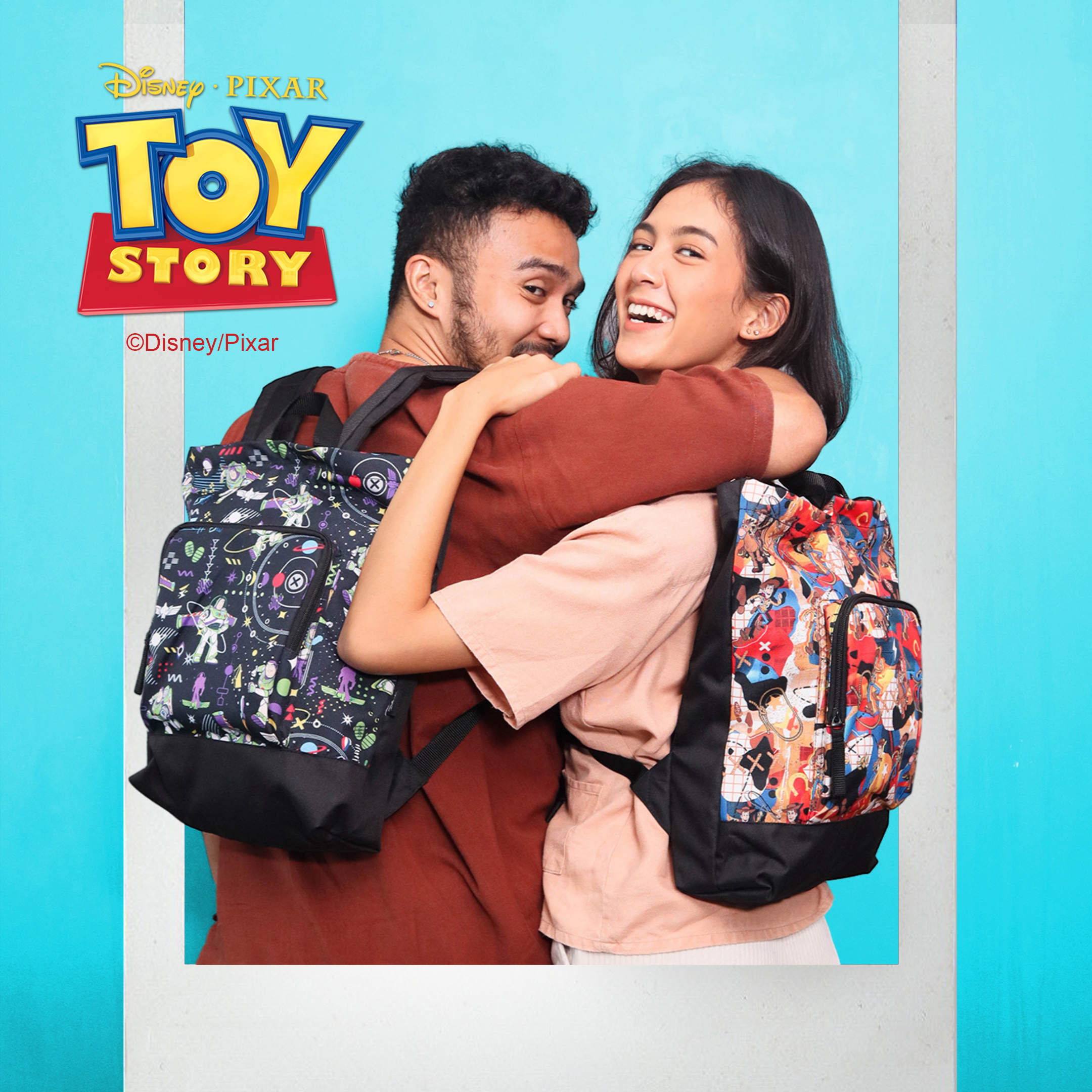 Backpack dengan Eksklusif Pattern Toy Story dari Motiviga. (Dok. Hypefast)
