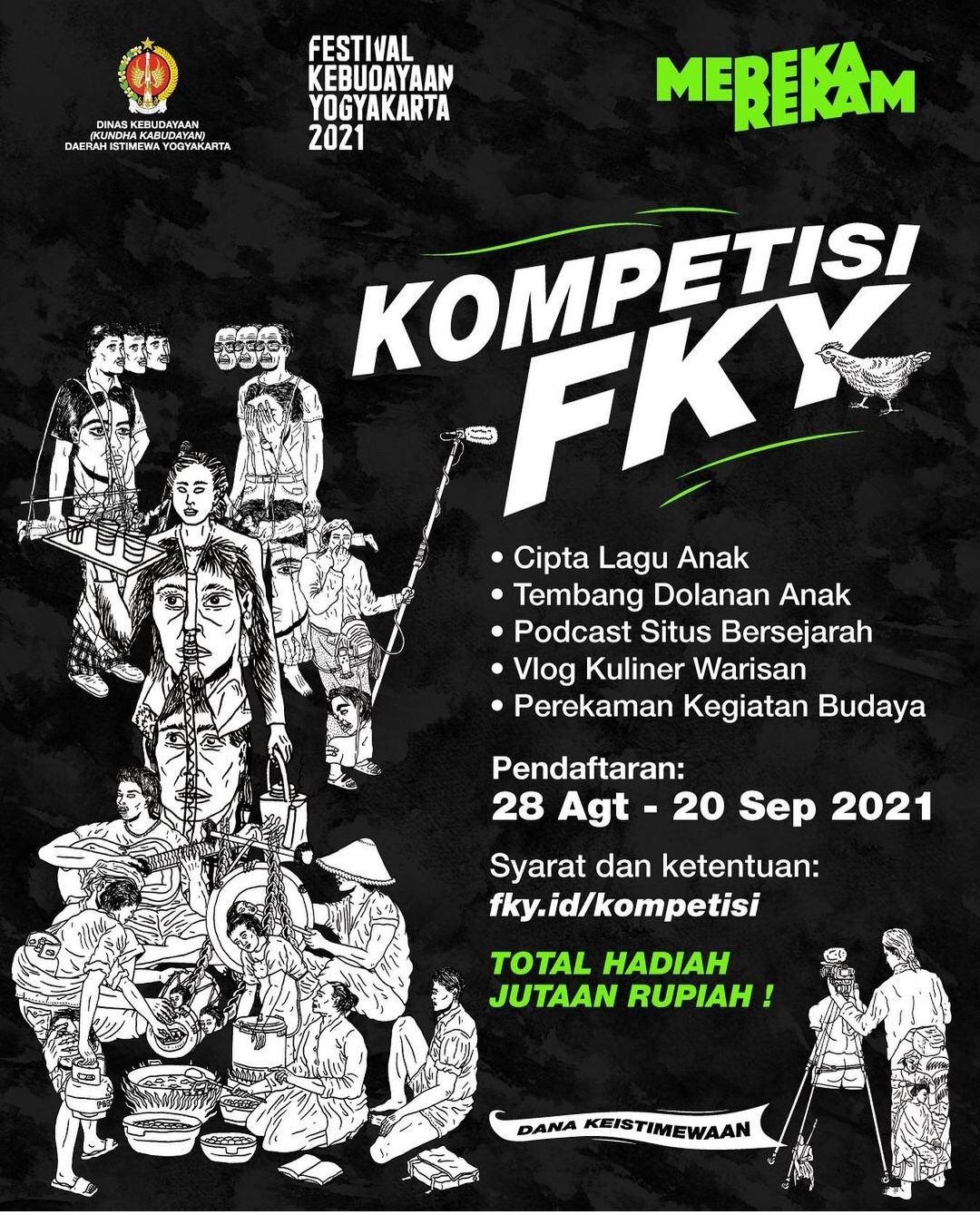 Program kompetisi FKY 2021 (Dok. FKY)