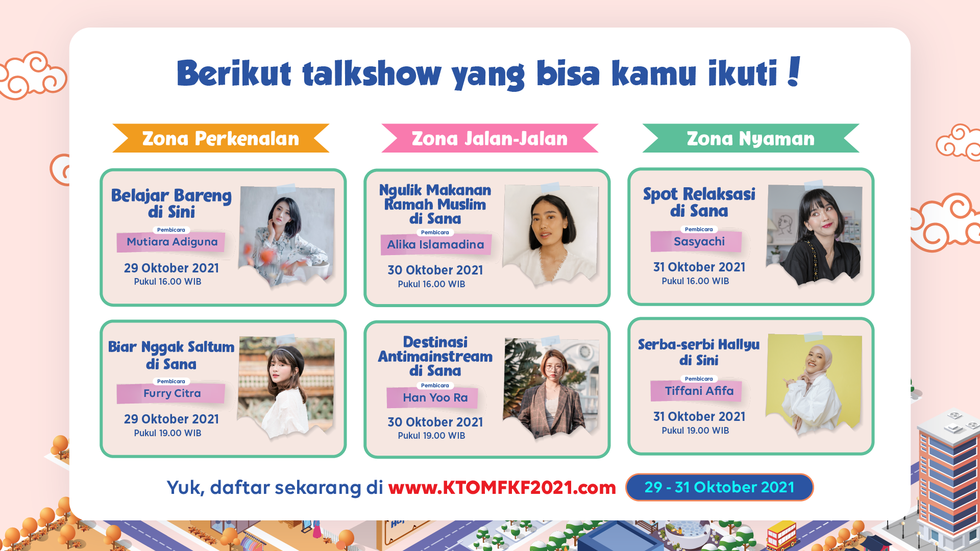 Jadwal Muslim Friendly Korea Online Festival 2021