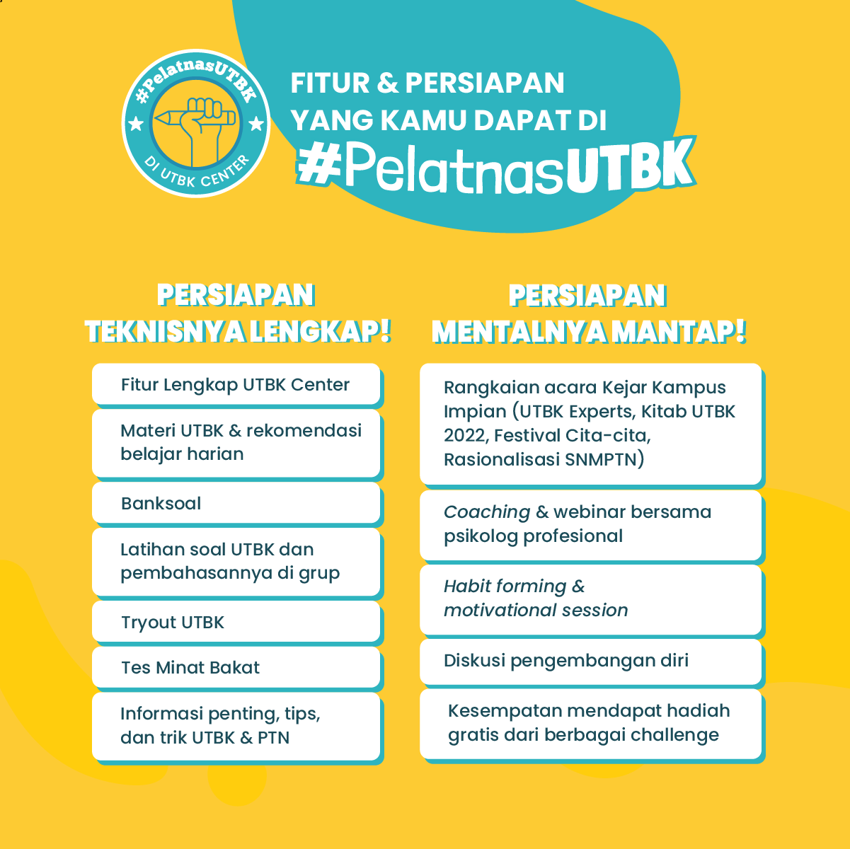 Program #PelatnasUTBK. (Dok. Ruangguru)