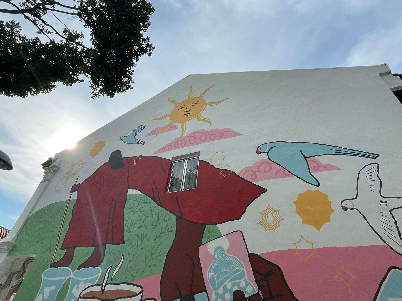 The Sun Beaming  by Lee Wan Xiang & Chand Chandramohan (Dok. ARTWALK 2022)