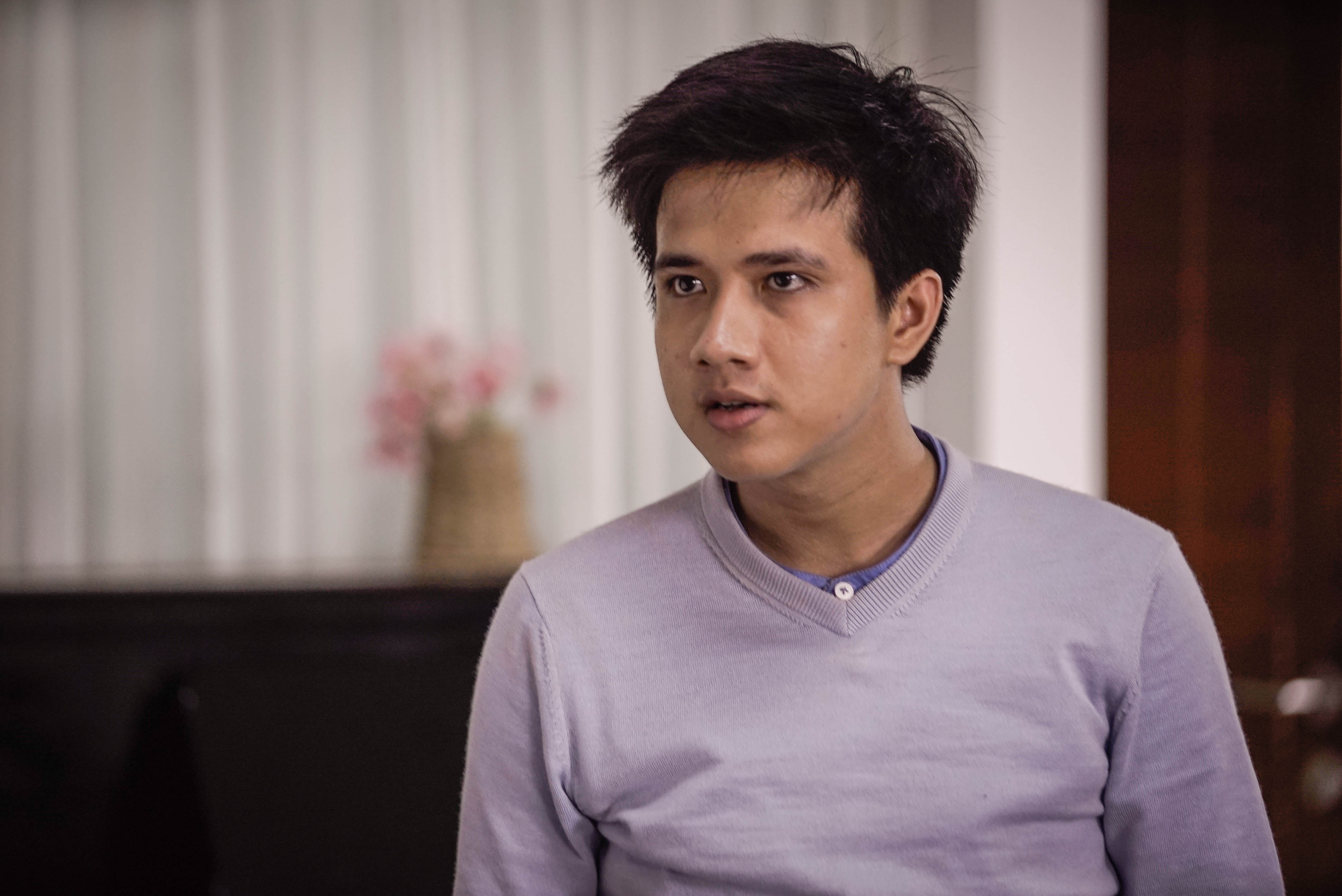 Faris (Panji Zoni) dalam Virgin The Series. (Dok. Starvision)