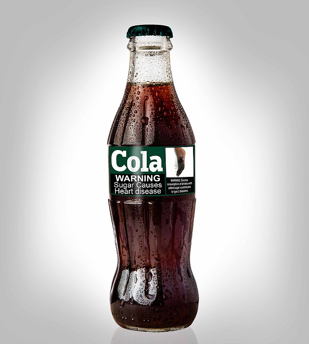 Cola bergambar kaki penderita diabetes (dok. Istimewa)