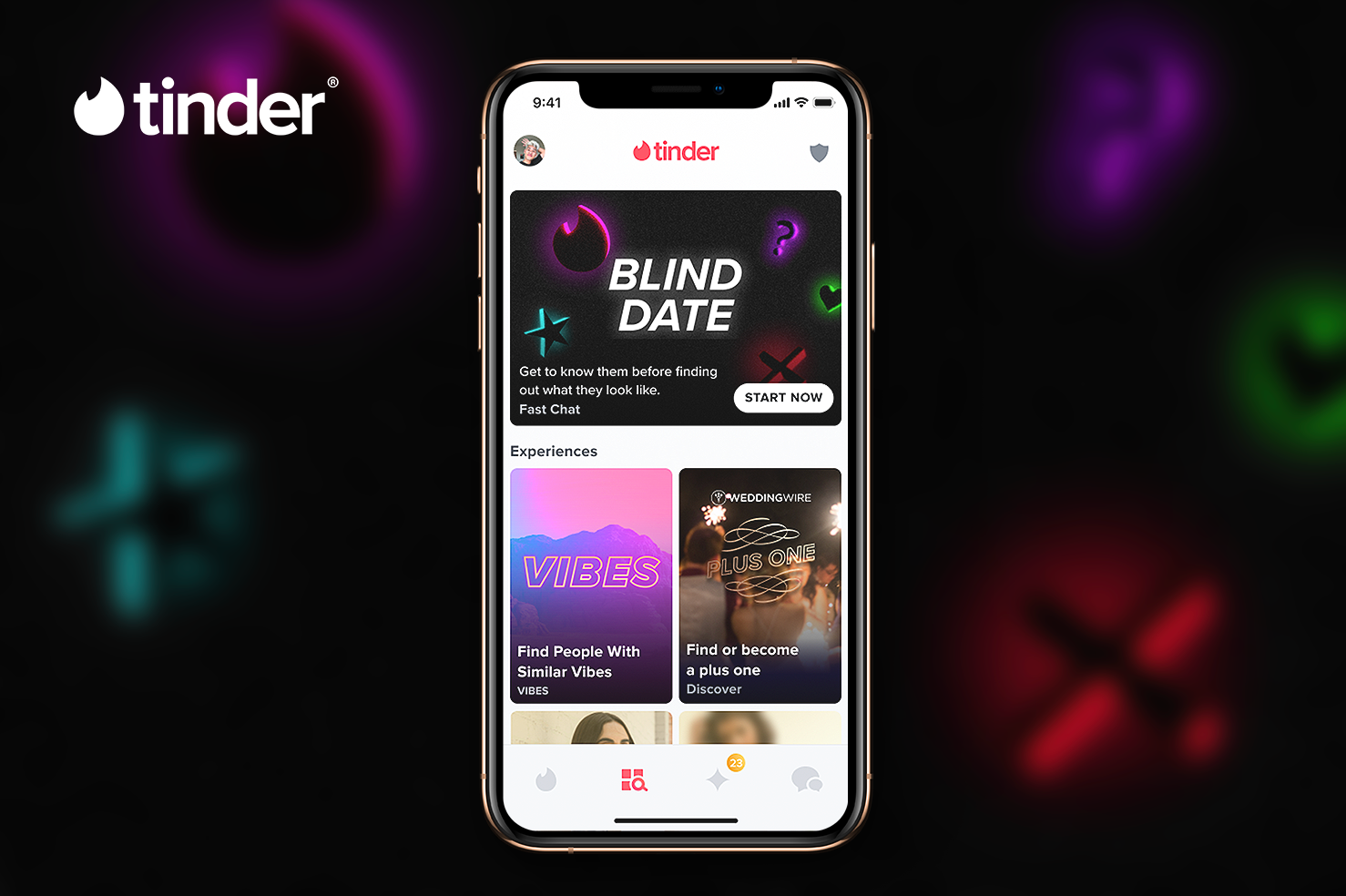 Tinder Blind Date. (Dok. Tinder)