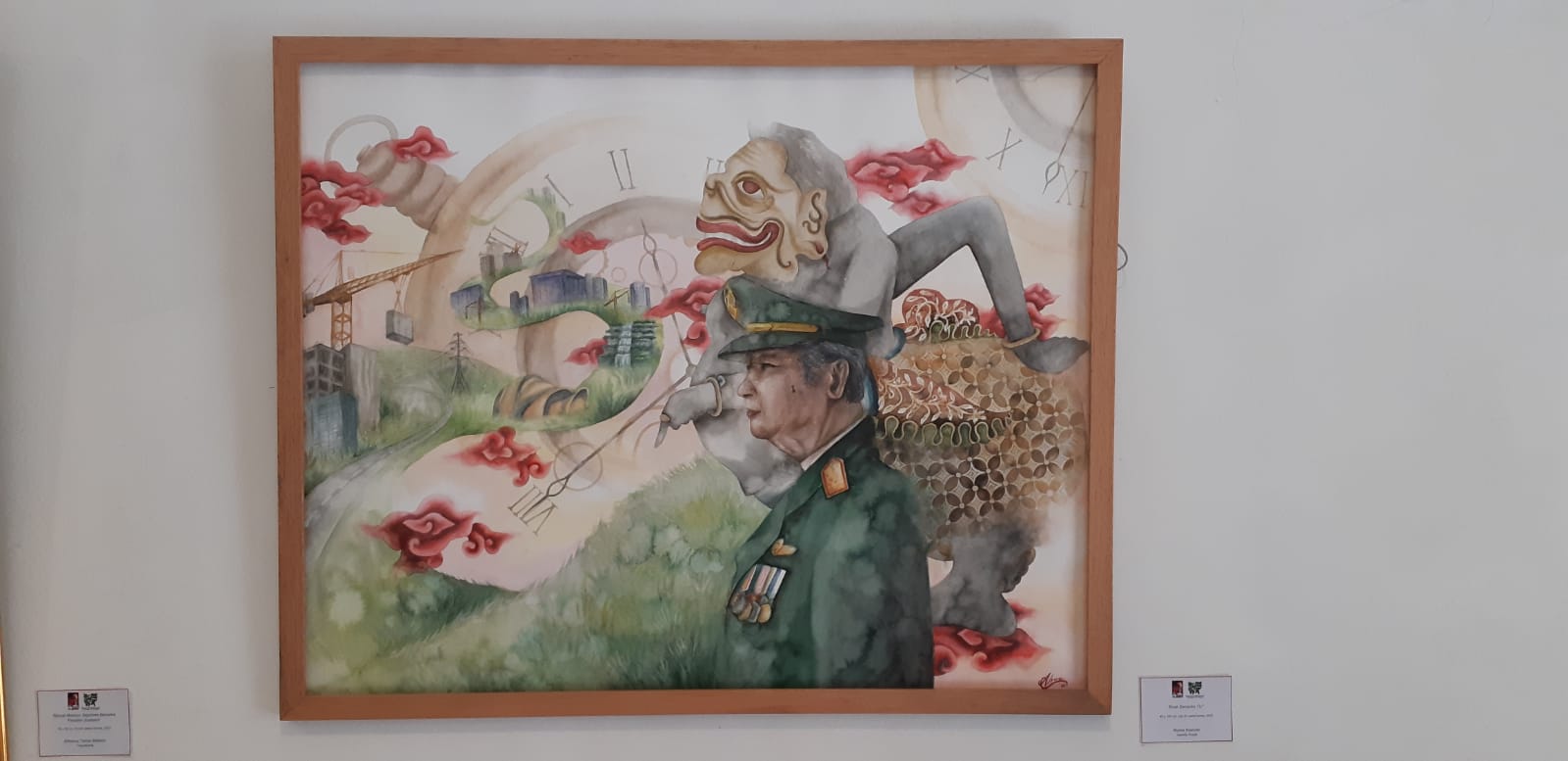 Lukisan Enak Zamanku To? karya Alyssa Kusnoto. (Dok. hypeabis/YSO)