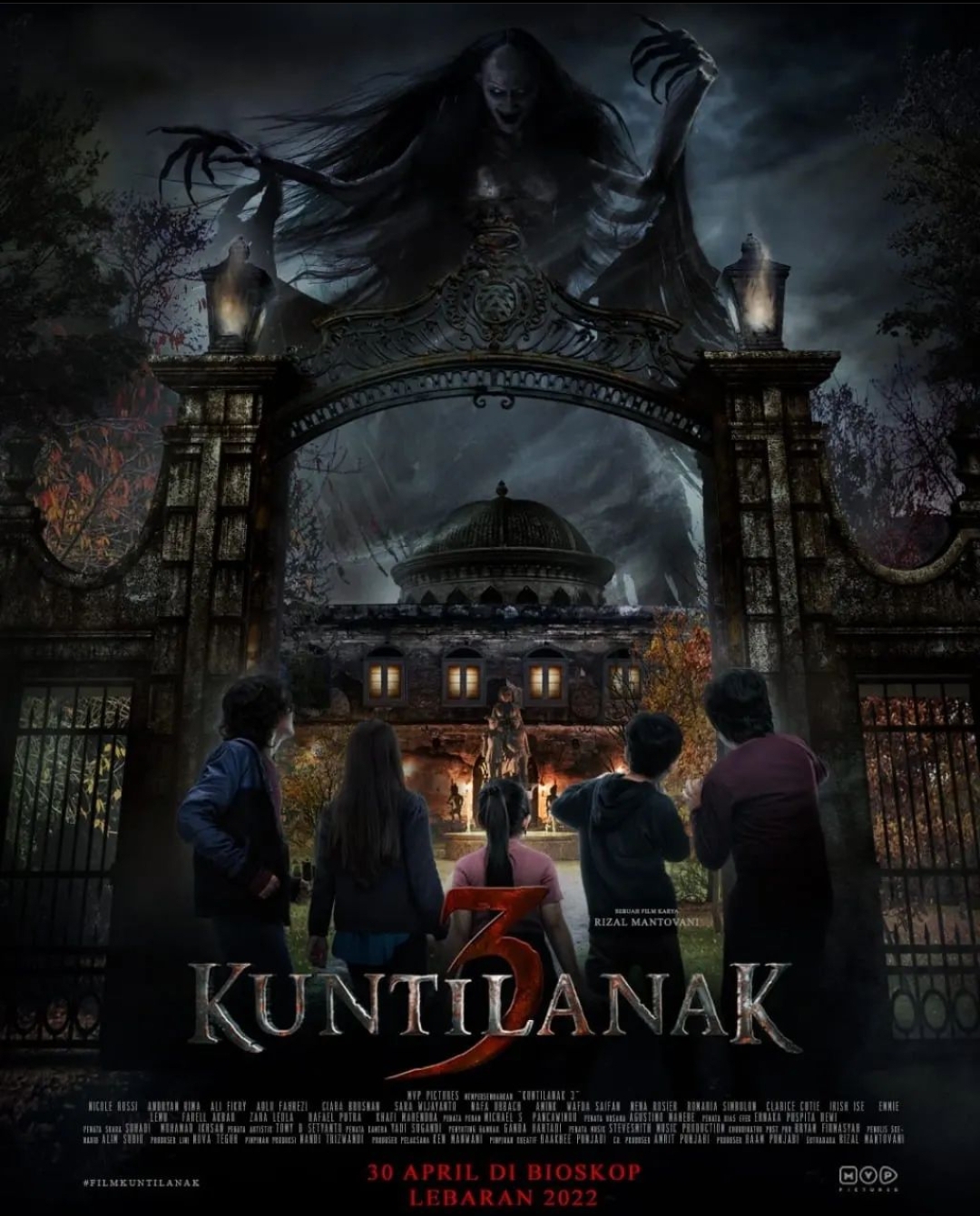 Poster film Kuntilanak 3 (Sumber gambar: MVP Pictures)