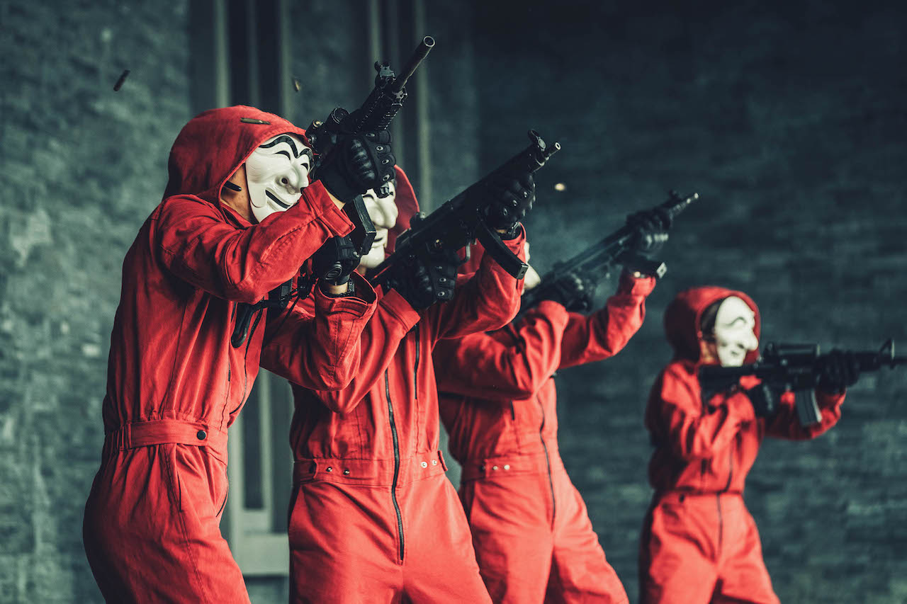 Foto first look Money Heist: Korea - Joint Economic Area Part 1. (Sumber gambar: Neflix)