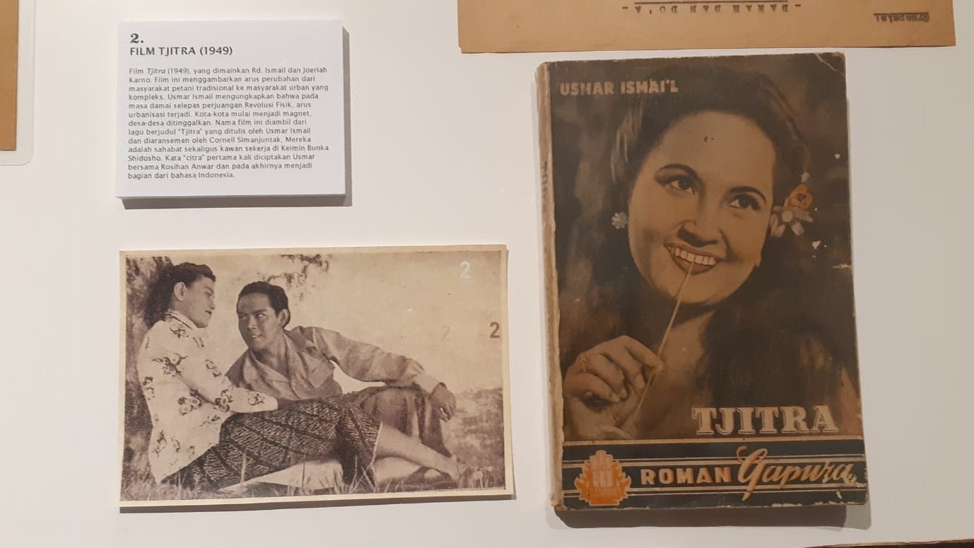 Usmar menulis sendiri naskah film Tjitra. (Sumber gambar: Hypeabis/Yudi Supriyanto)