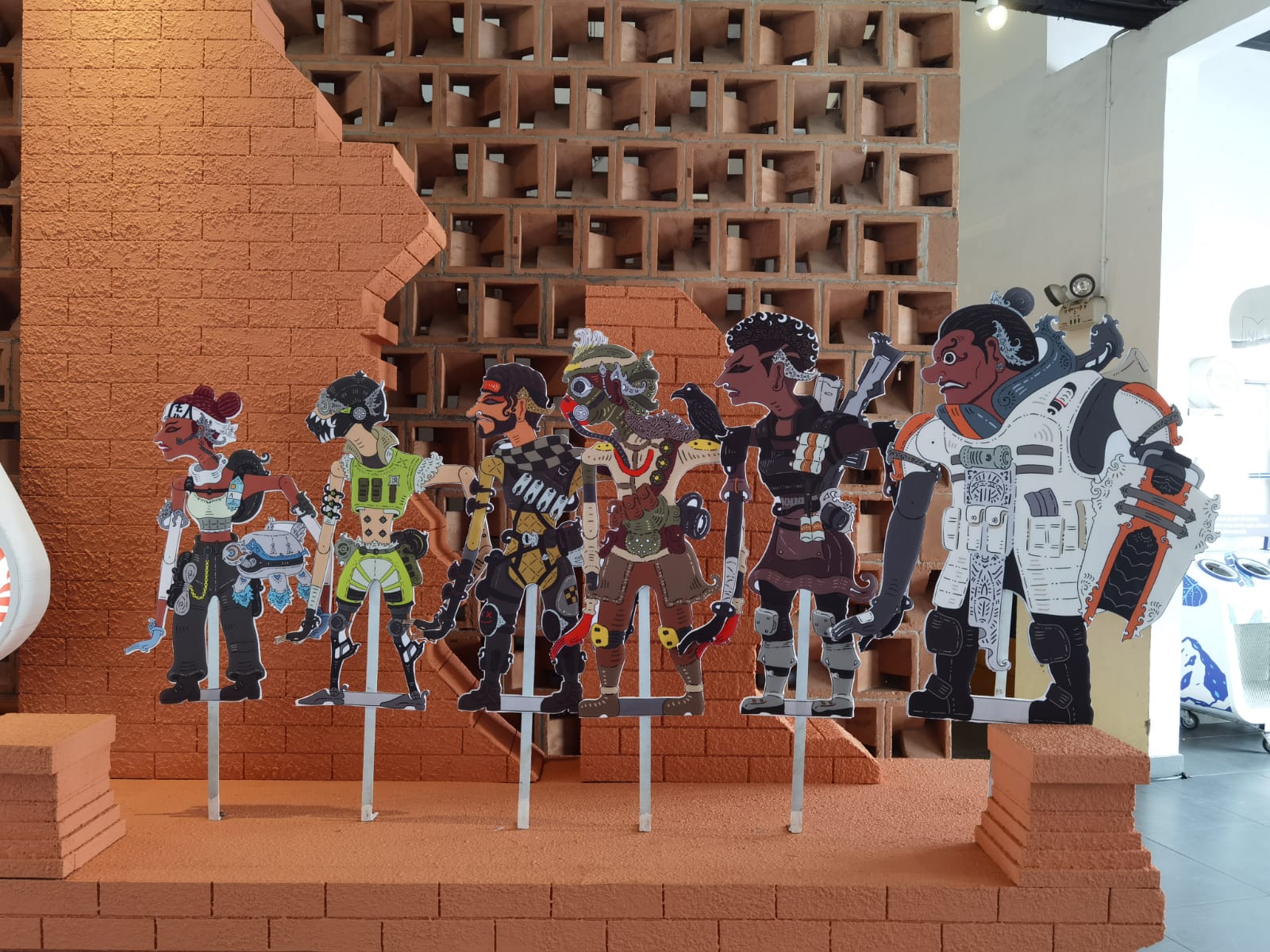 Wayang dari karakter Apex Legends (Sumber gambar: Hypeabis.id/Syaiful)
