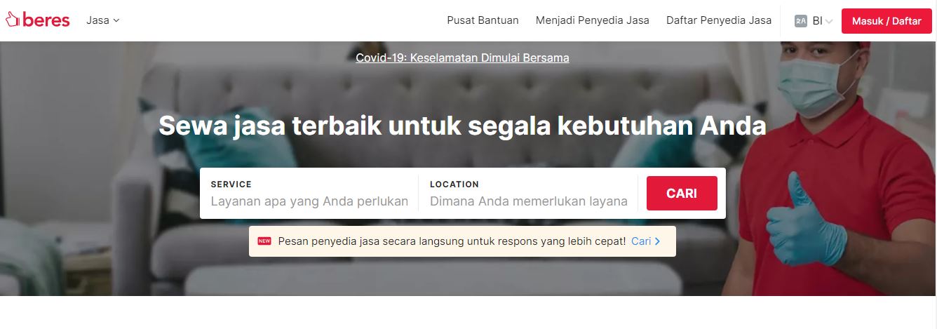 (Sumber gambar: Tangkapan layar situs Beres.id)