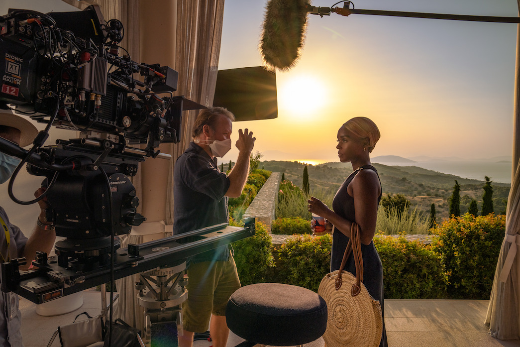 Proses syuting film (Sumber gambar : Netflix)