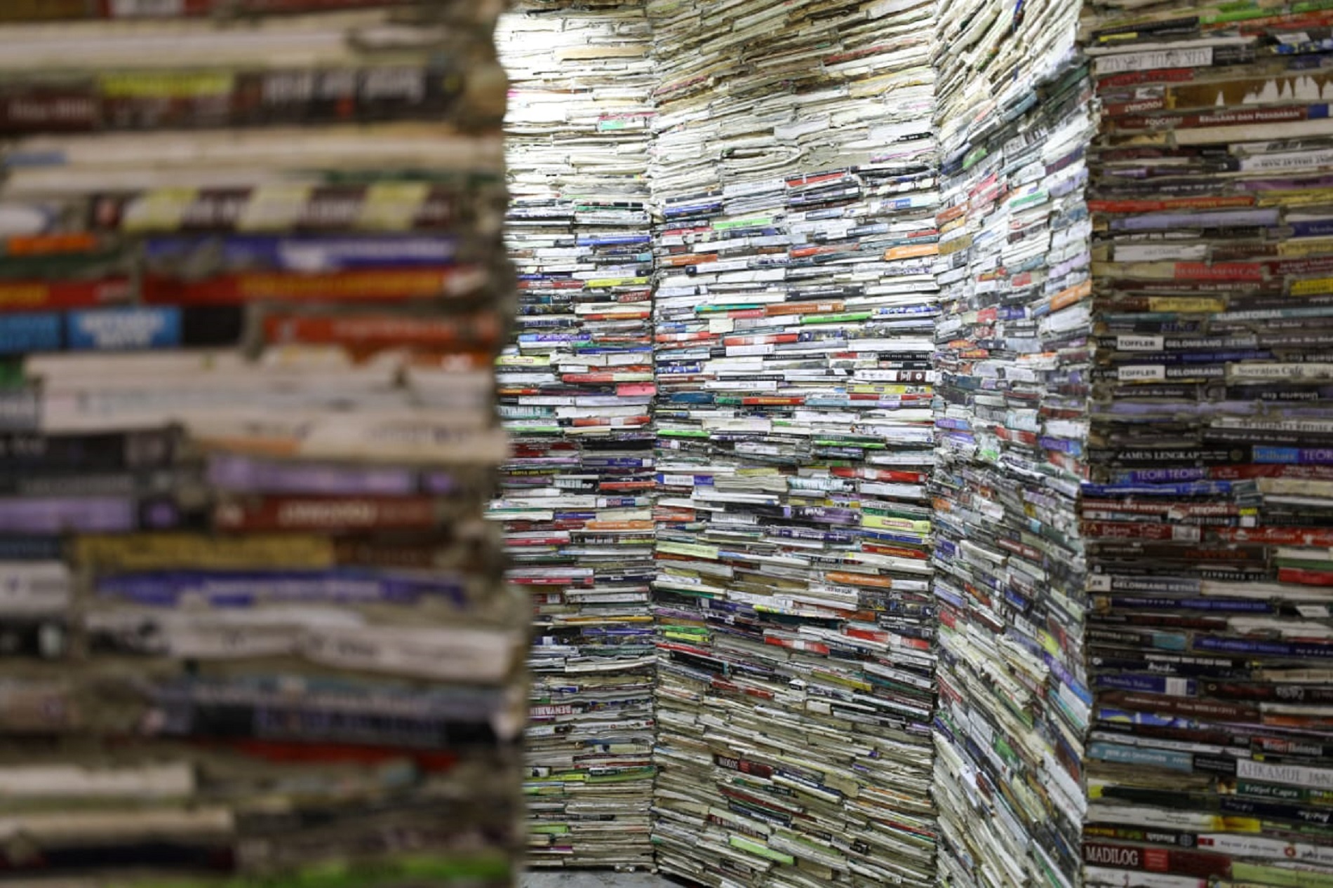 Karya Dedy Sufriadi berjudul Membangun Literasi Indonesia Baru. (Hypeabis.id/Suselo Jati)