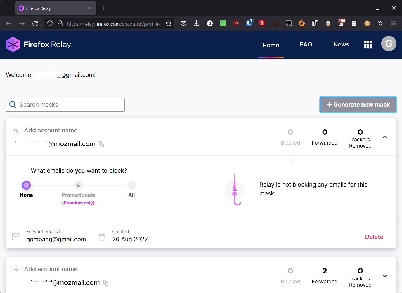 Firefox Relay