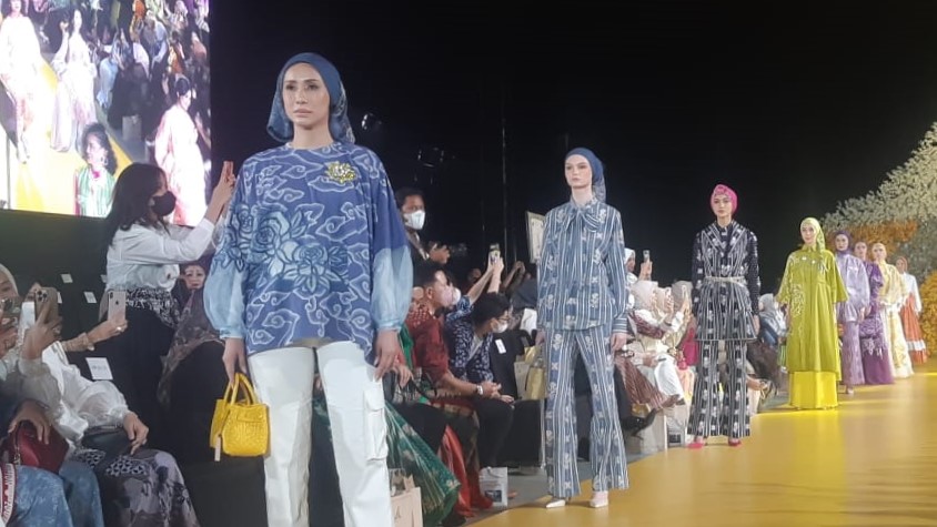 Rangkaian koleksi Basundari Kala di Wedari. (Sumber gambar: Hypeabis.id/Laurensia Felise)