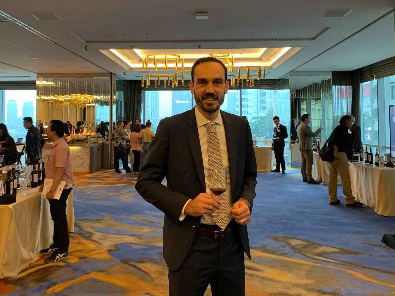 French Commercial Counsellor for Indonesia Sylvain Biard. (Sumber gambar: Hypeabis/Nirmala Aninda)