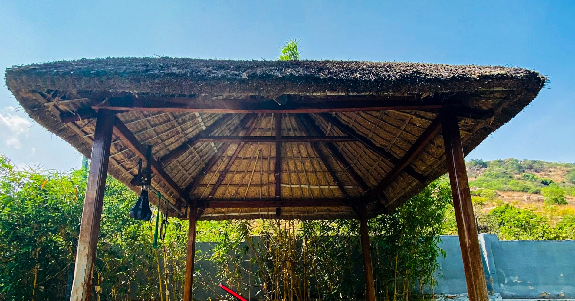 Ilustrasi gazebo (sumber gambar Unsplash/Vishwanth P)