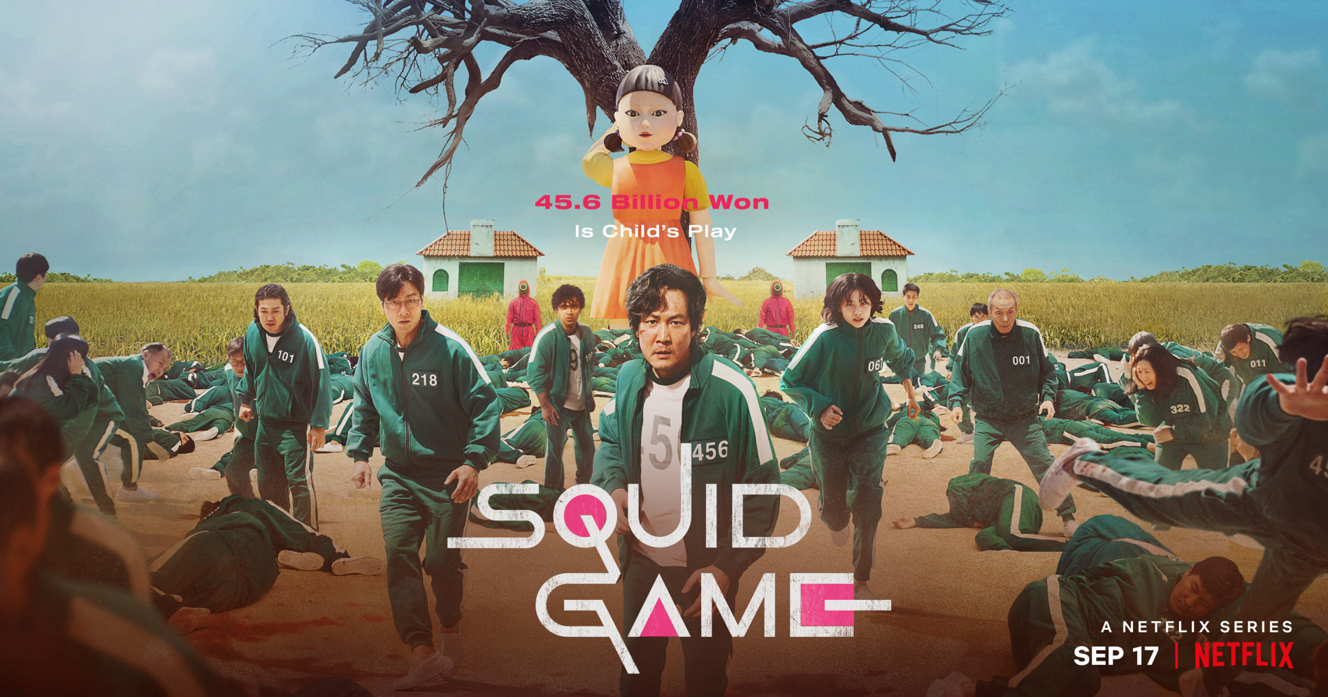 Squid Game, serial favorit Netflix. (Sumber gambar : Netflix)