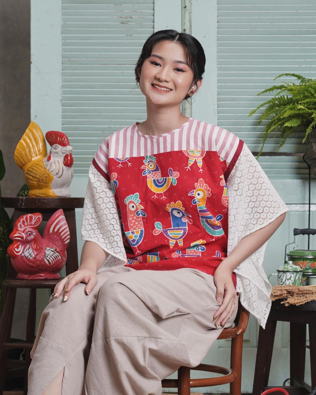 Salah satu koleksi Nona Rara Batik (Sumber gambar: Nona Rara Batik)