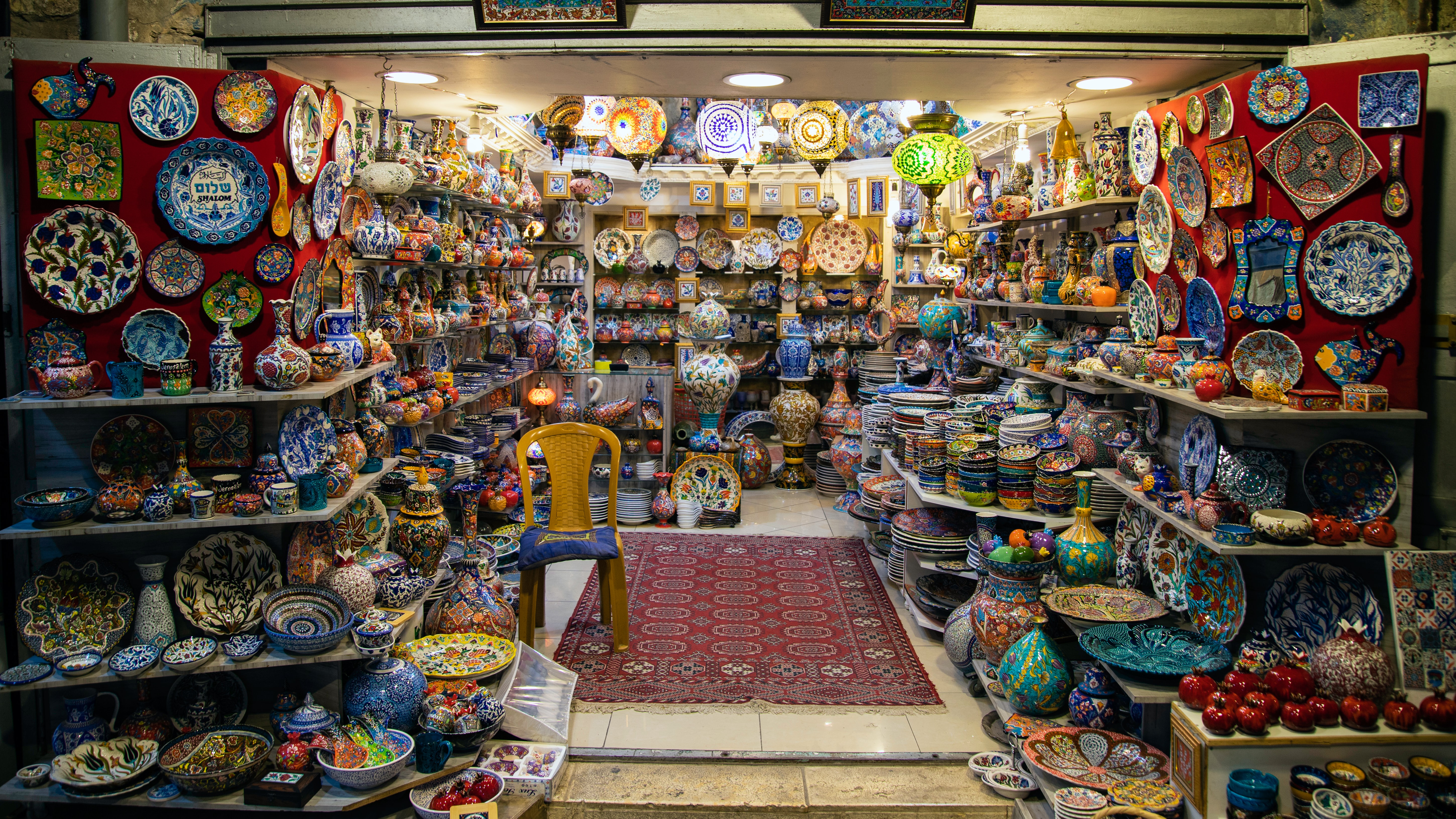 Ilustrasi pasar Souq Waqif Sumber gambar (unsplash/Sander Crombach)