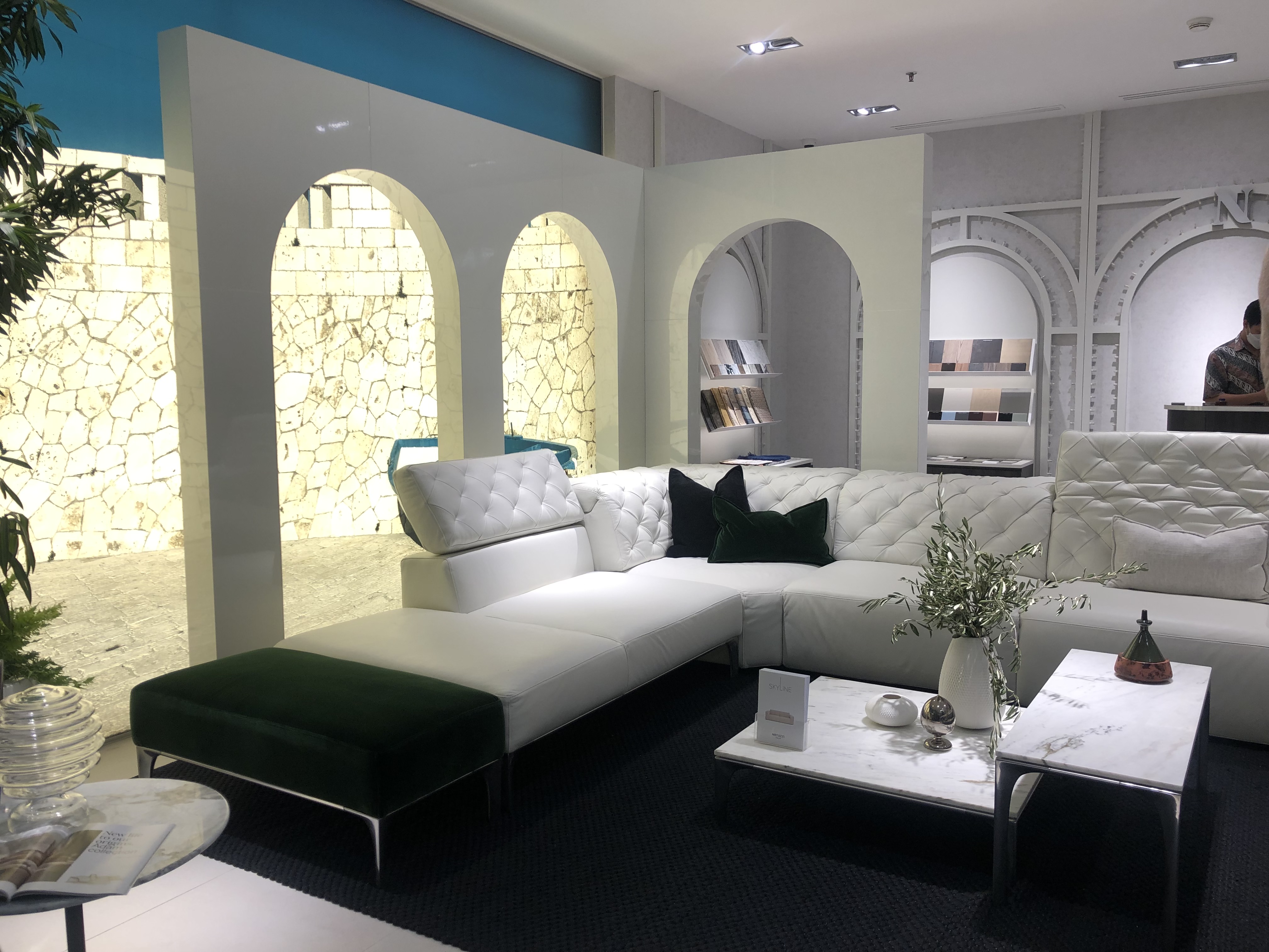 Desain Interior Natuzzi Italia (Sumber gambar: Hypeabis.id/Indah Permata Hati)