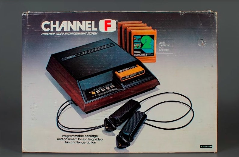 Video game konsol dari Channel F (Sumber gambar: Google Arts & Culture)