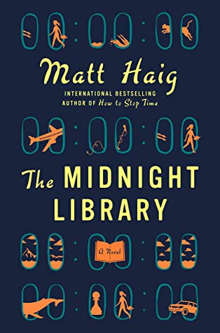 Ilustrasi Buku The Midnight Library (sumber gambar: Goodreads)