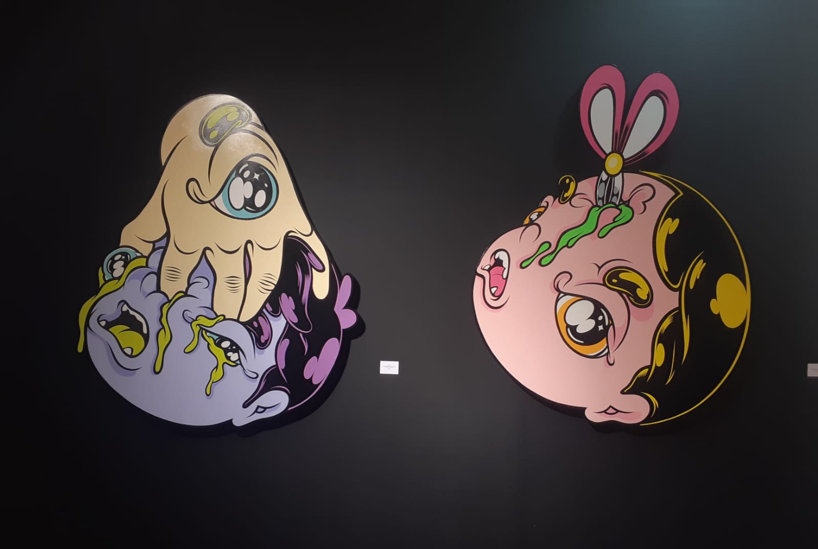 Karya Muklay berjudul  I Need Some Fresh Idea #1 & #2 (sumber gambar Hypeabis.id)