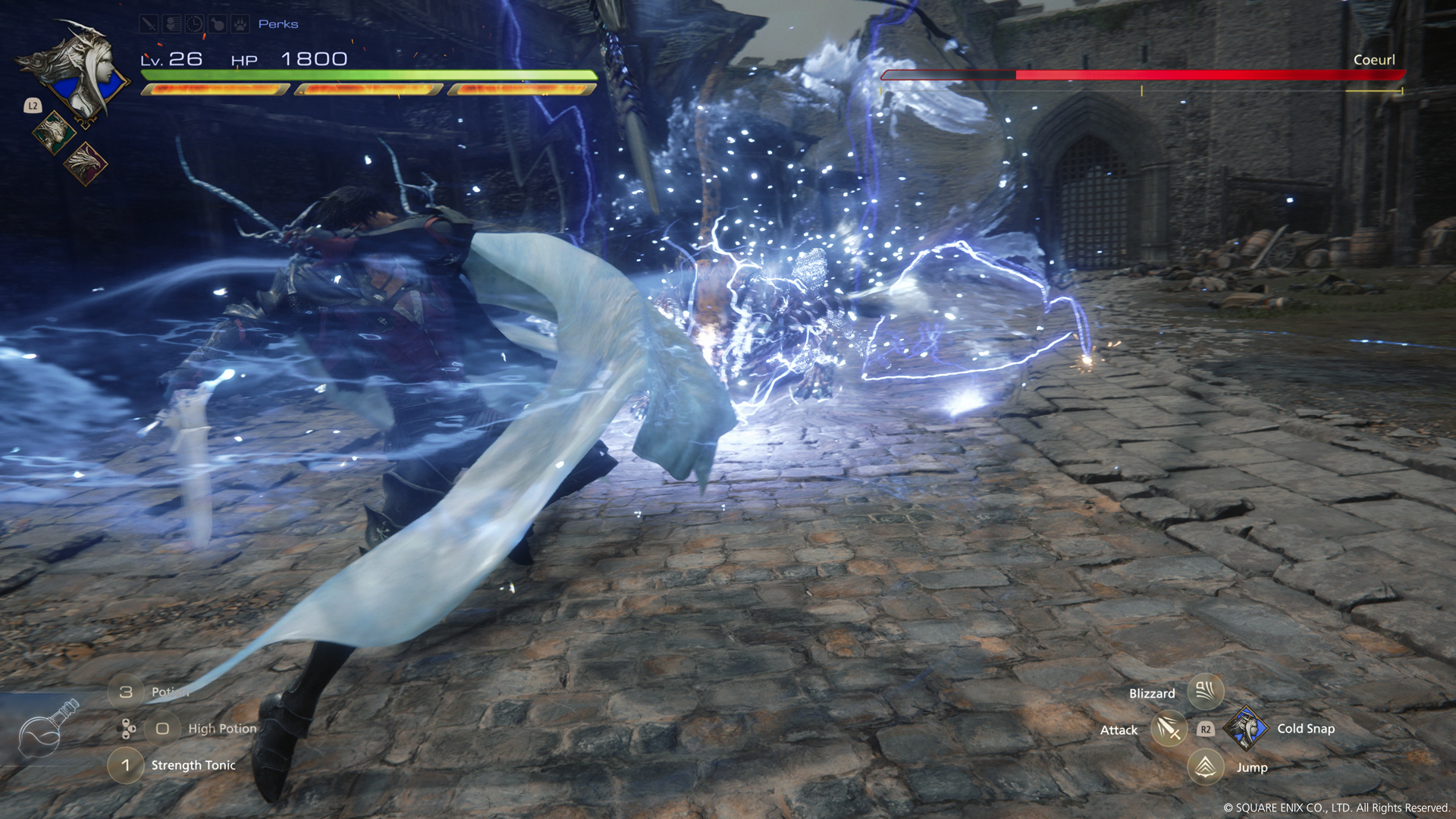 Tampilan permainan Final Fantasy XVI. (Sumber gambar: Square Enix/PlayStation)