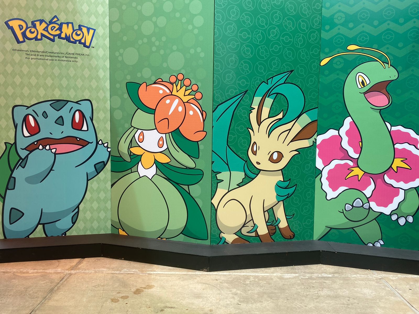 Tampilan instalasi standee di Urban Farm Pantai Indah Kapuk. (Sumber gambar: AKG Entertainment)