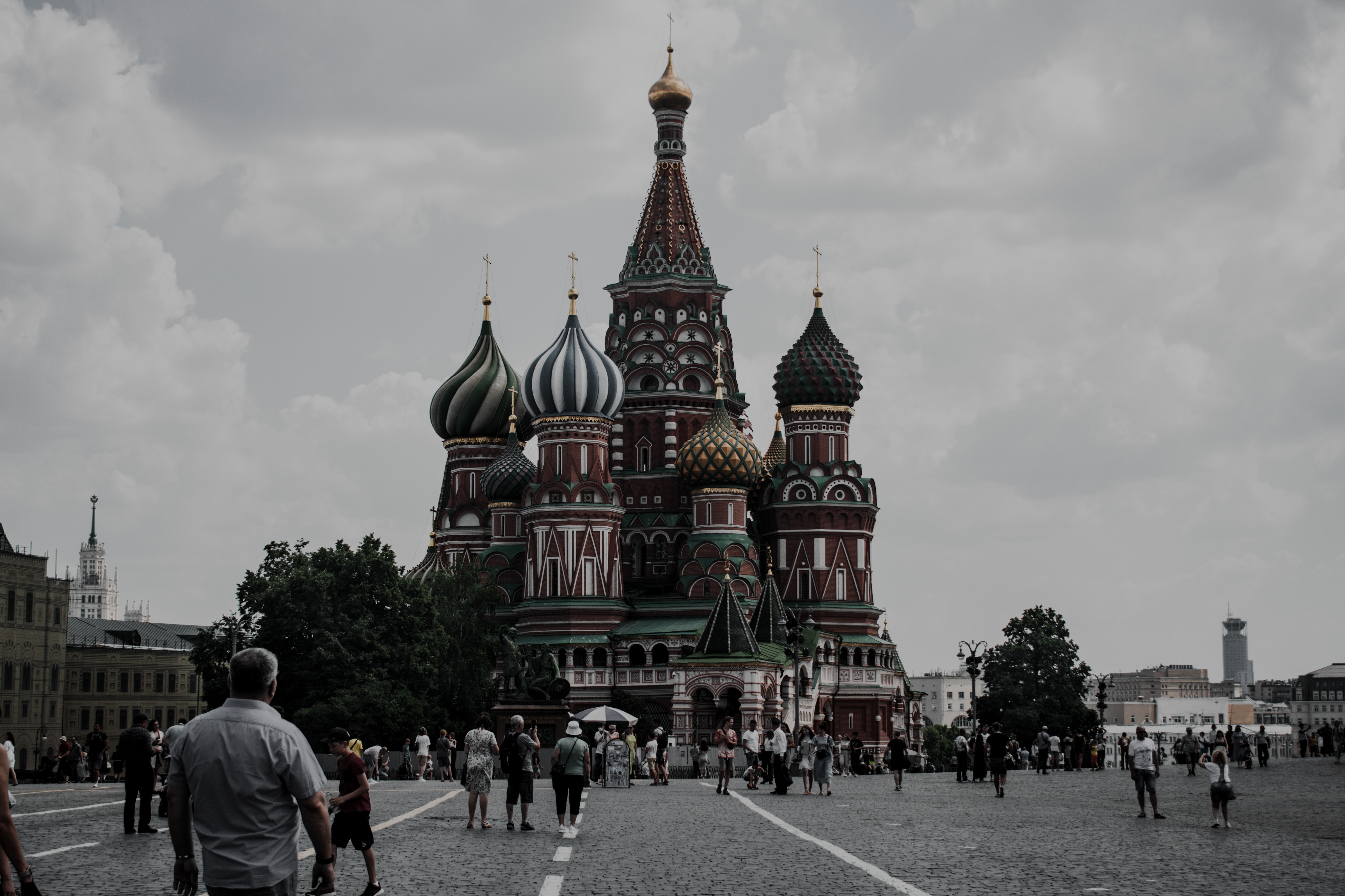 Iuastrasi St Basil’s Cathedral (sumber gambar Unsplash/Klim Musalimov)