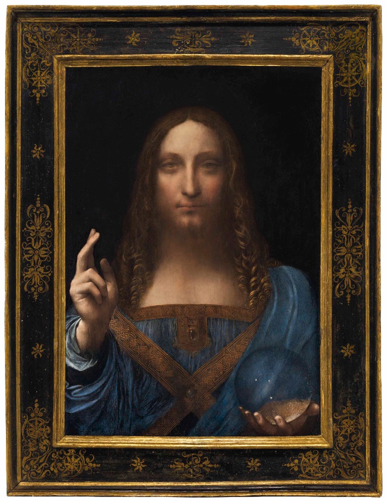 Lukisan Salvator Mundi (Sumber gambar: Christies.com)