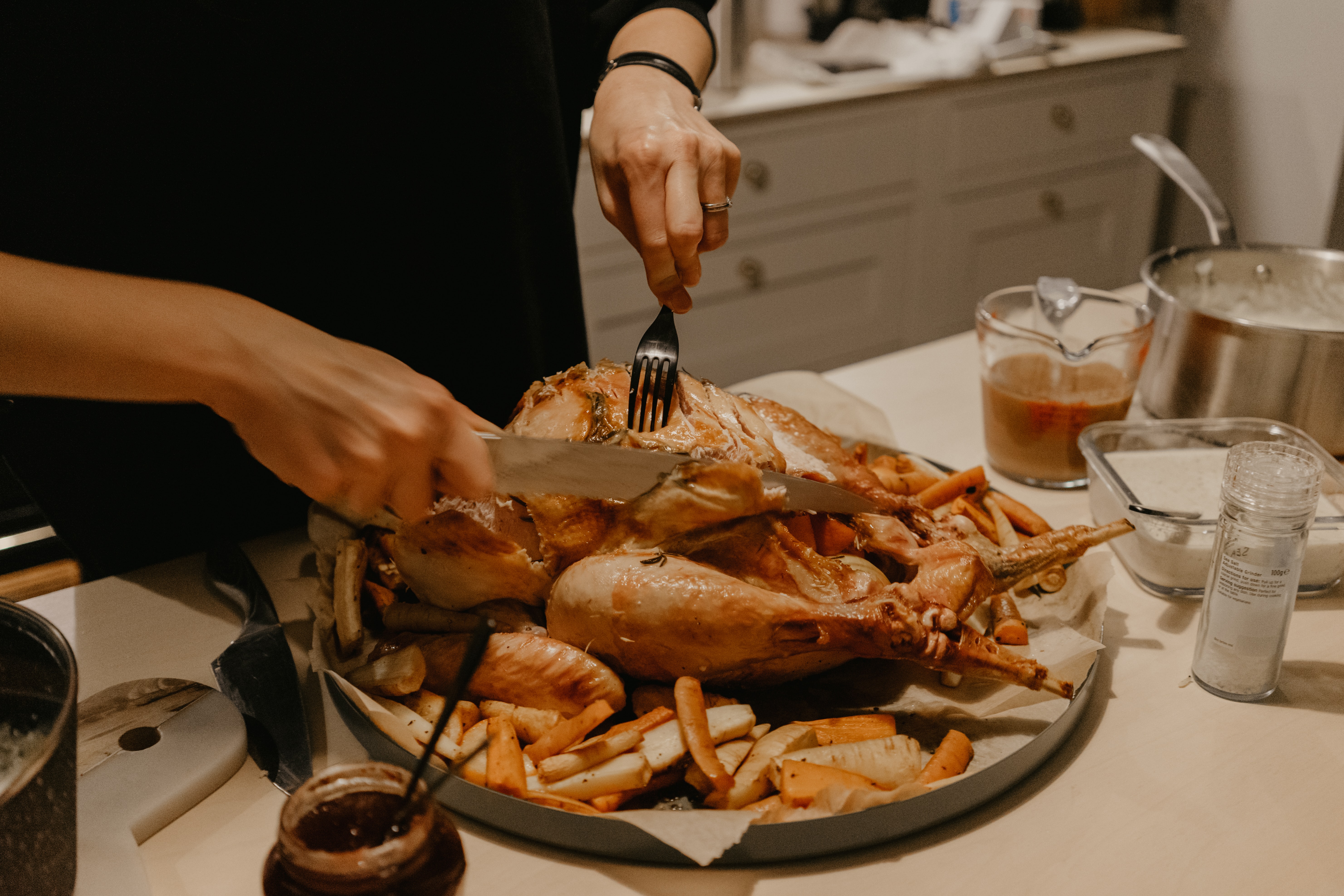 Roasted turkey (Sumbr gambar: Toa Heftiba/Unsplash)