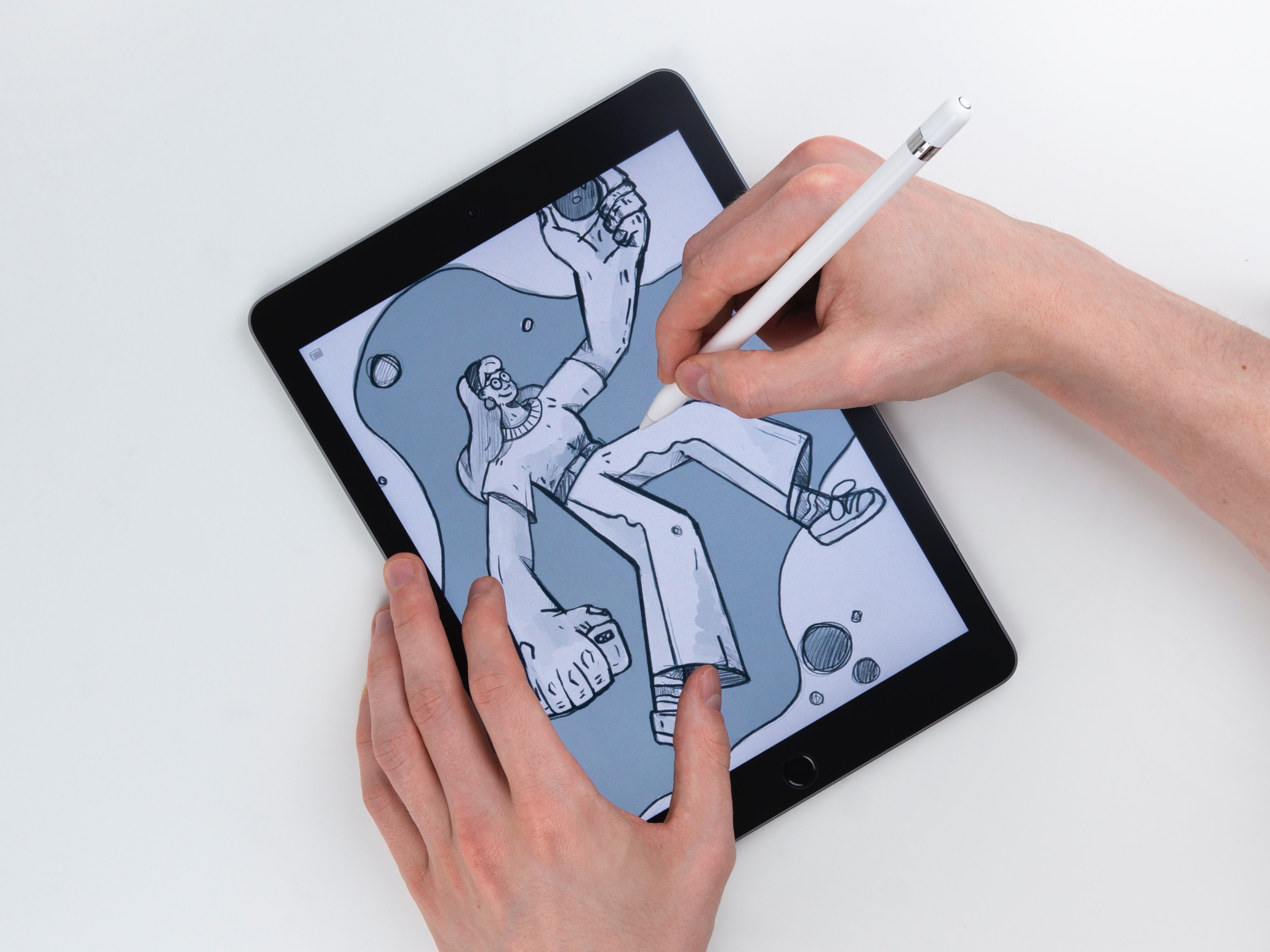 Ilustrasi karya seniman digital (Sumber foto: Unsplash/Balazs Ketyi)