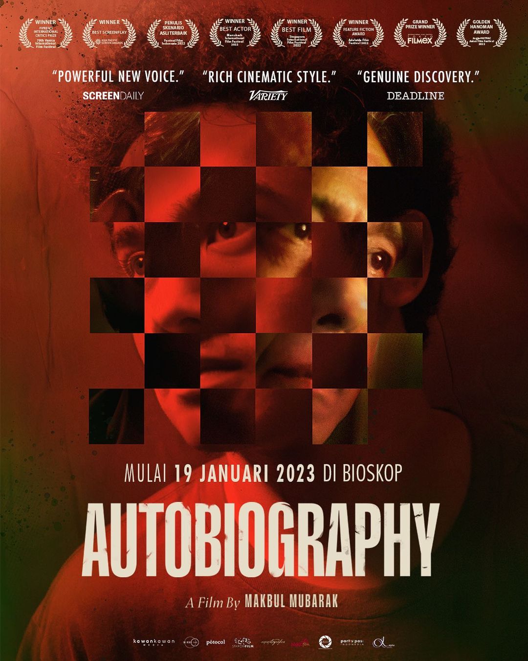 Poster film Autobiography (Sumber gambar: KawanKawan Media)