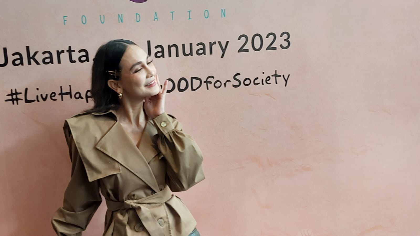 Luna Maya (Foto : Desyinta Nuraini)