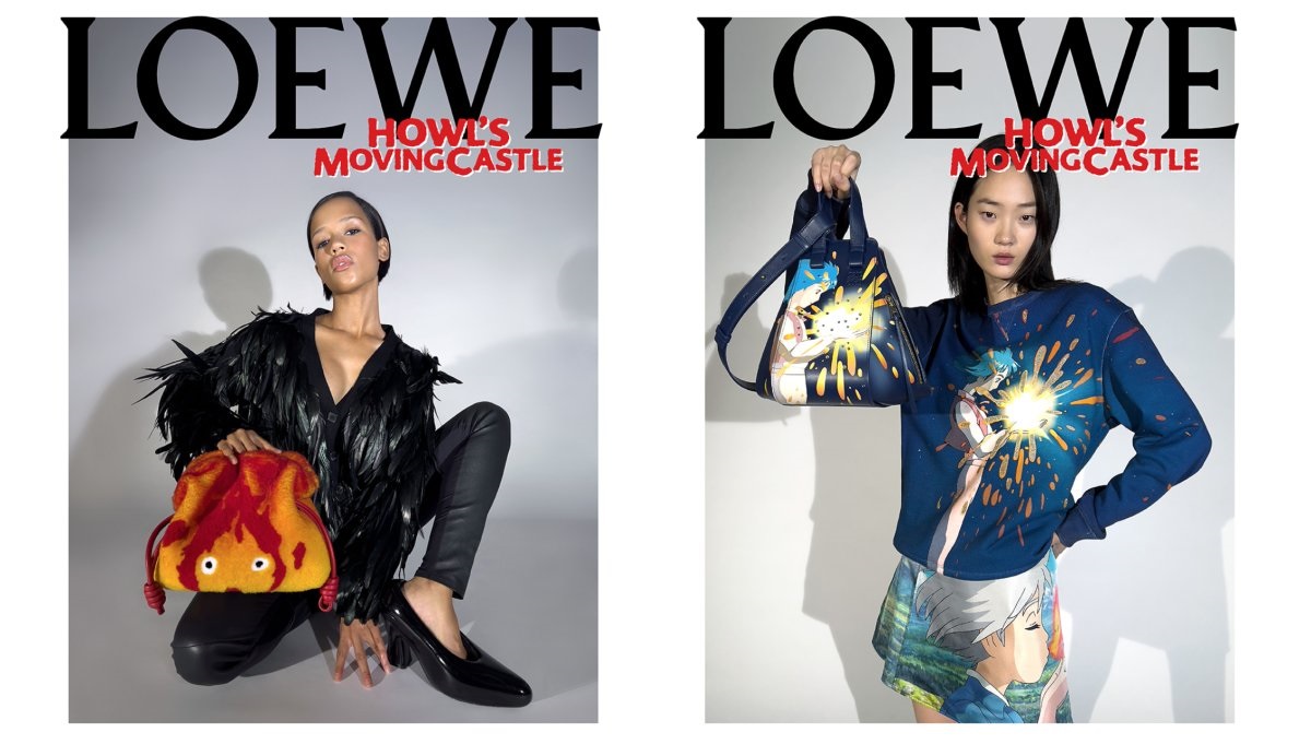 Koleksi terbaru kolaborasi Loewe dan Studio Ghibli. (Sumber foto: Loewe)