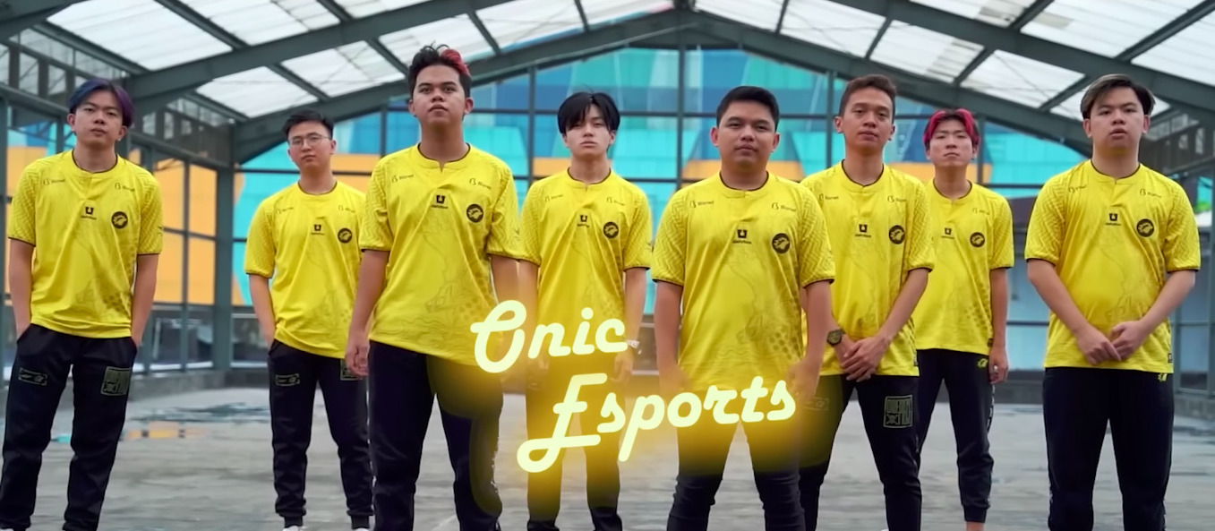 Rosters ONIC untuk MPL ID S11 (Sumber gambar: Youtube.com/onicesports)