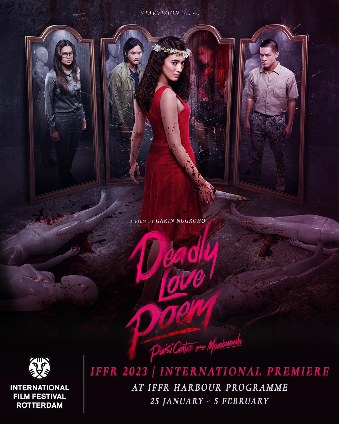 Poster film Puisi Cinta yang Membunuh (Sumber gambar: Starvision Plus)