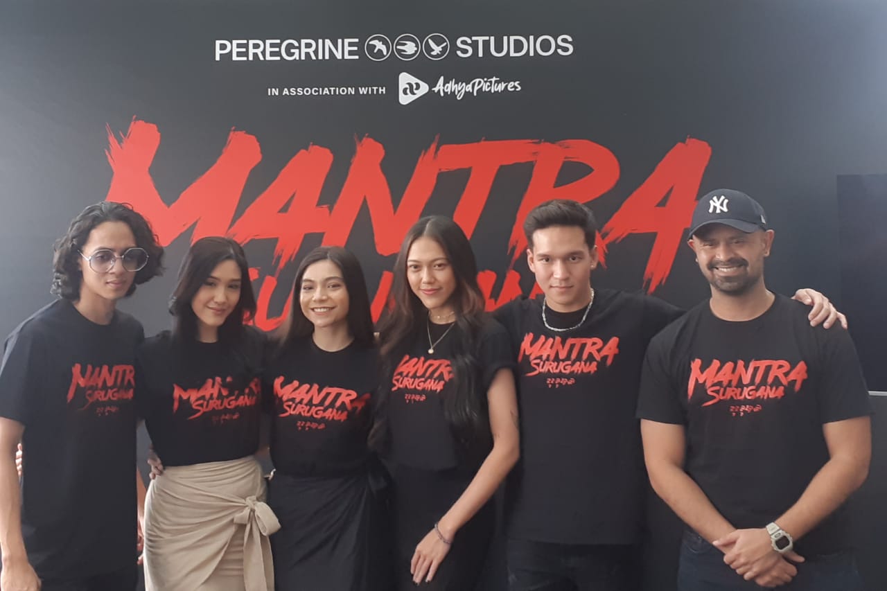 Para pemain film Mantra Surugana (sumber gambar Hypeabis.id/Prasetyo Agung)
