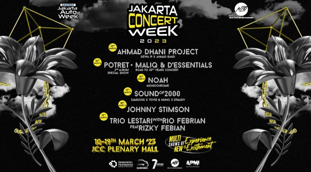 Poster Jakarta Concert Week (Sumber gambar: New Live Entertainment)