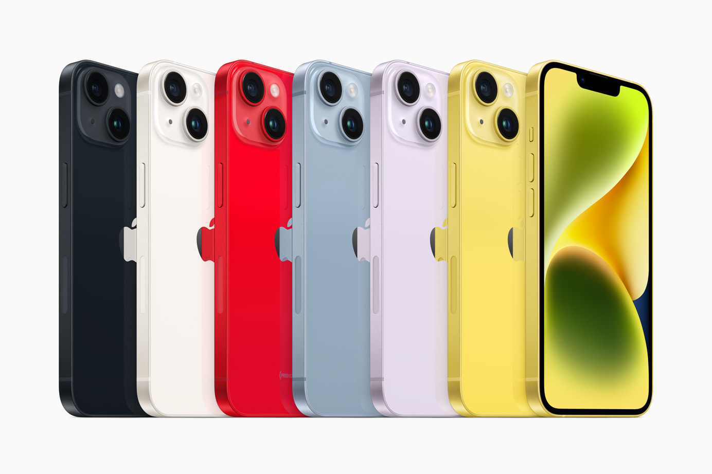Ilustrasi produk iPhone 14 dan iPhone 14 Plus (sumber gambar Apple)